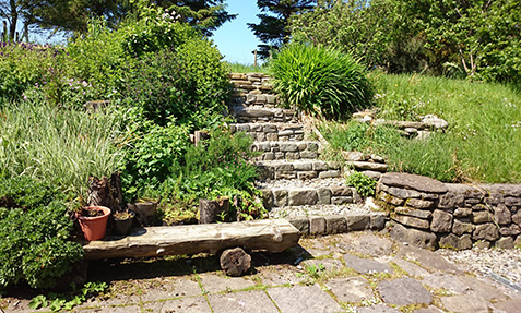 stone steps
